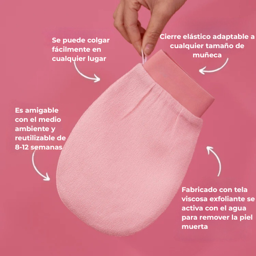 Guante Exfoliante MandalalolGlo